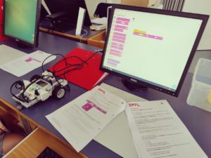 Atelier filles robotiques EPFL